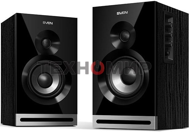 Акустическая система Sven SPS-705 2.0 черный 40Вт