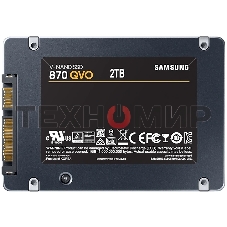 Накопитель SSD Samsung 870 QVO, 2Tb, SATA III, 2.5
