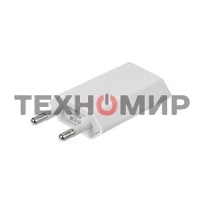 Сетевое зарядное устройство Rexant USB, 5V, 1 A, белый