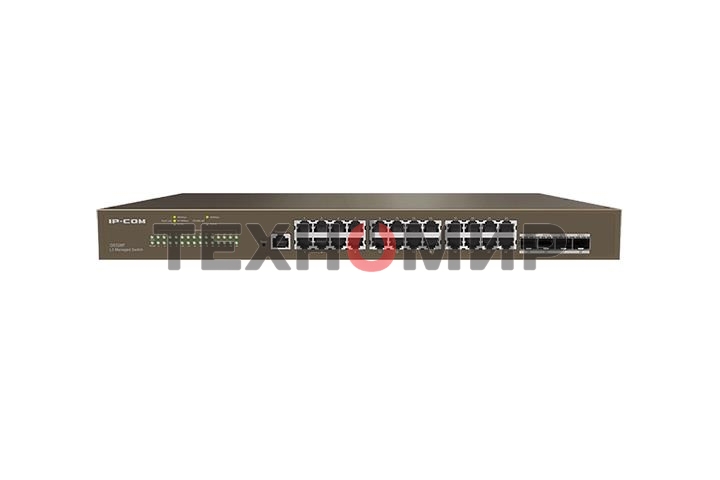 Коммутатор IP-COM G5328F 24PORT 10/100/1000+ 4PORT SFP