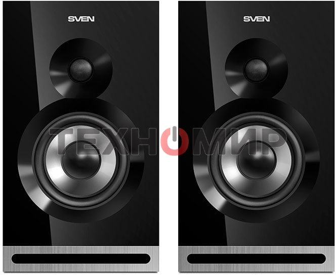 Акустическая система Sven SPS-705 2.0 черный 40Вт