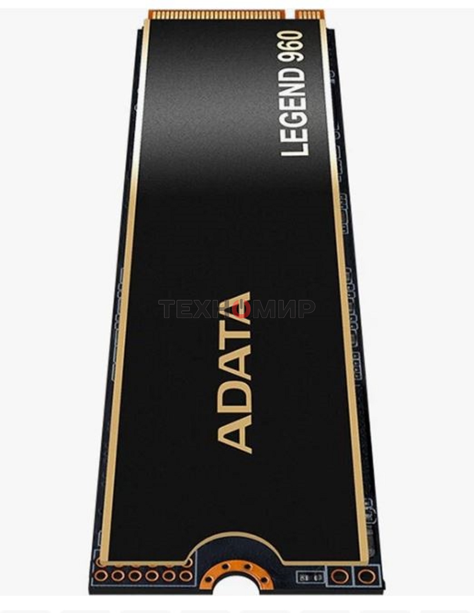 Накопитель SSD ADATA LEGEND 960, 4Tb, PCIe 4.0 x4, M.2 2280, NVMe, R/W 7400/6800, с радиатором
