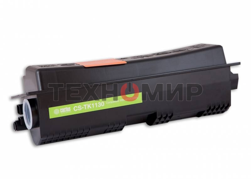 Картридж лазерный Cactus CS-TK1130 черный (3000 стр.) для Kyocera FS-1030MFP/FS-1130MFP