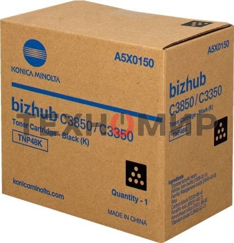 Тонер-картридж Konica-Minolta bizhub C3350/C3850 черный TNP-48K