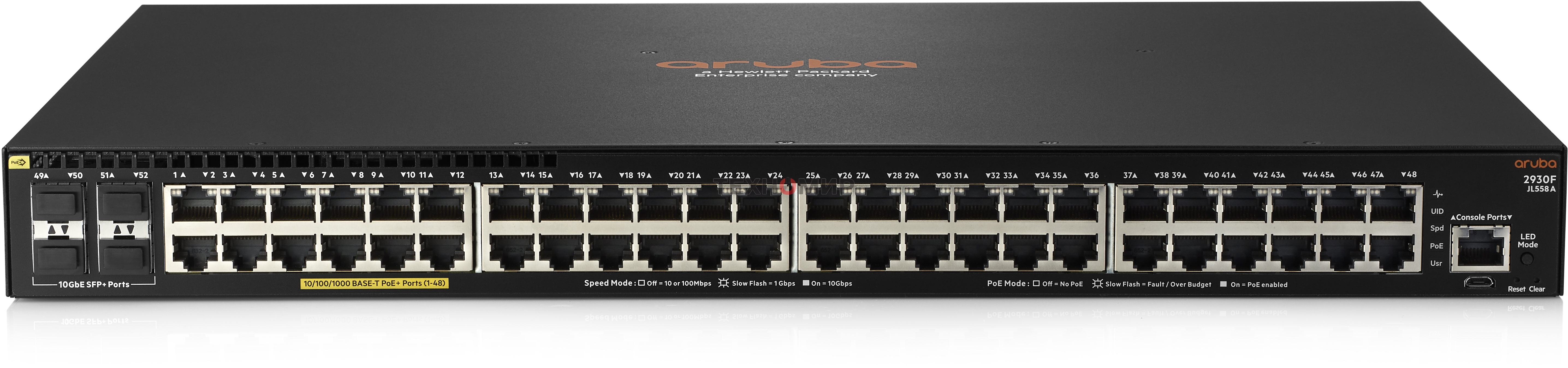 Коммутатор Aruba 2930F 48GPoE+4SFP+740W Swch