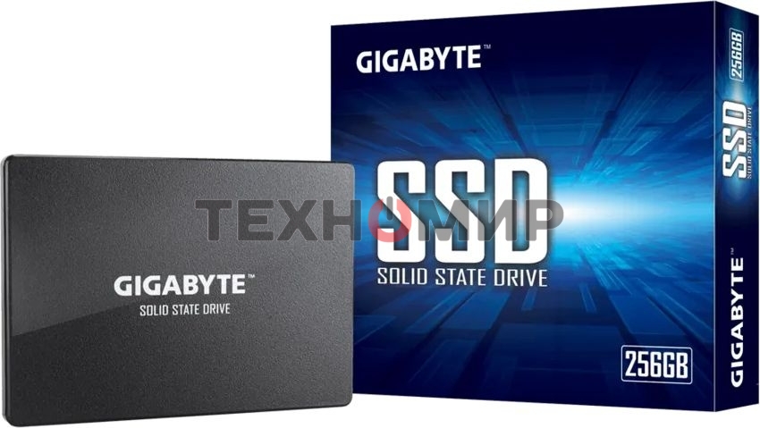 Накопитель SSD Gigabyte, 256Gb, 2.5