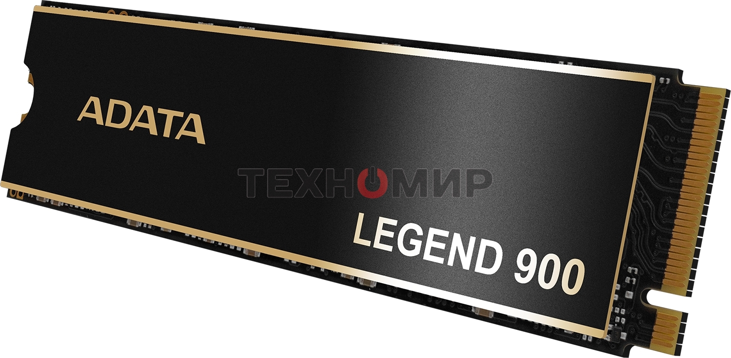 Накопитель SSD ADATA LEGEND 900, 2000Gb, PCIe 4.0 x4, 2280, NVMe, R/W 7000/5400, с радиатором
