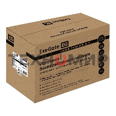 Источник бесперебойного питания ExeGate SpecialPro UNB-1200.LED.AVR.2SH.3C13 1200VA/750W, LED, AVR, 2*Schuko+3*C13, съемн.кабель, металлический корпус, черный
