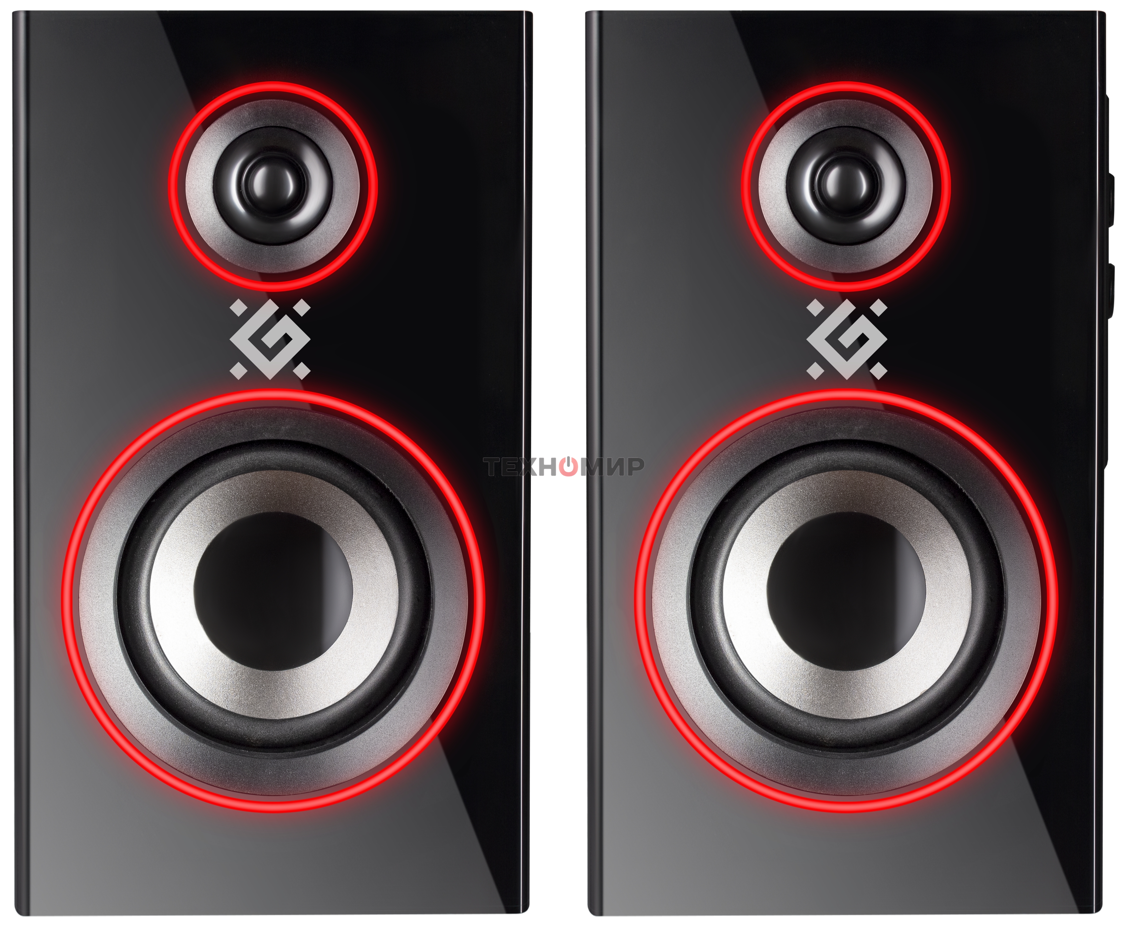 Акустическая система Defender SOLAR 20 черный 2.0