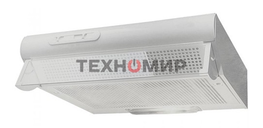 Вытяжка козырьковая Elikor Davoline 50П-290-П3Л белый, 50 см, 290 куб. м/ч, 57 дБ