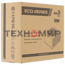 Блок питания Aerocool/Formula ECO-500W, 500Вт, 120мм, серый