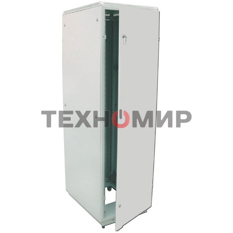 Шкаф телекоммуникационный напольный 42U (800x800) дверь металл (3 места), ШТК-М-42.8.8-3ААА