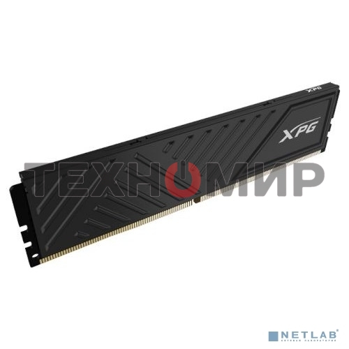Оперативная память XPG Gaммix D35, DDR4, 16GB (1x16GB), 3200MHz, CL16, DIMM, с радиатором, черный
