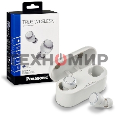 Гарнитура вкладыши Panasonic RZ-S300WGE-W белый беспроводные bluetooth в ушной раковине