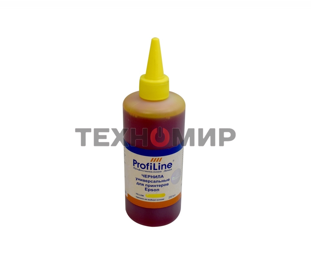 Чернила для принтеров Epson универсальные Yellow 250 мл водн ProfiLine