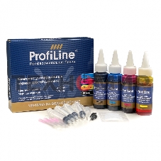 Комплект ун-ных чернил для принтеров HP/Lexmark, Black/Cyan/Magenta/Yellow 4x40 мл водн ProfiLine