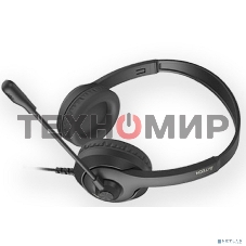 Гарнитура проводная с микрофоном A4Tech Fstyler FH100i черный 1.8м накладные оголовье (FH100I)