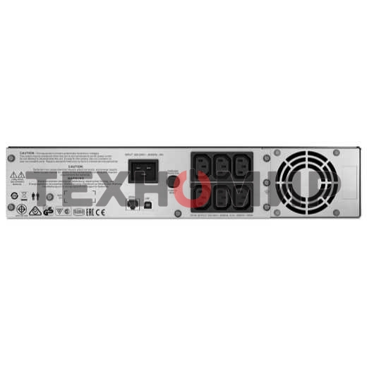 Источник бесперебойного питания APC Smart-UPS C SMC2000I-2U 1300Вт 2000ВА черный