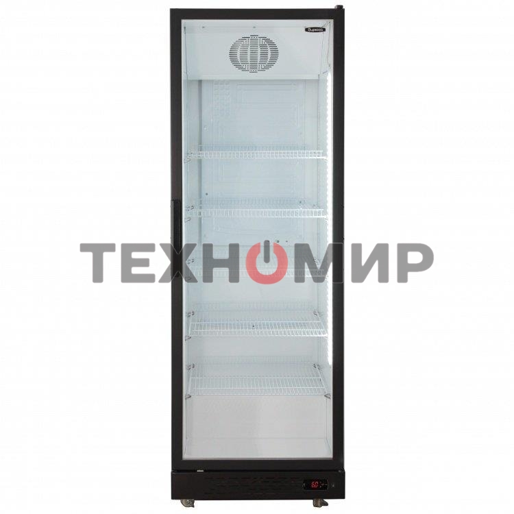 Холодильная витрина Бирюса Б-B500D черный фронт однокамерная 498л
