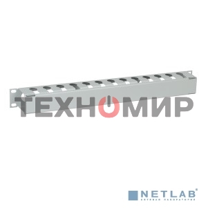 Кабельный органайзер ITK CO35-1MCM с крышкой 19