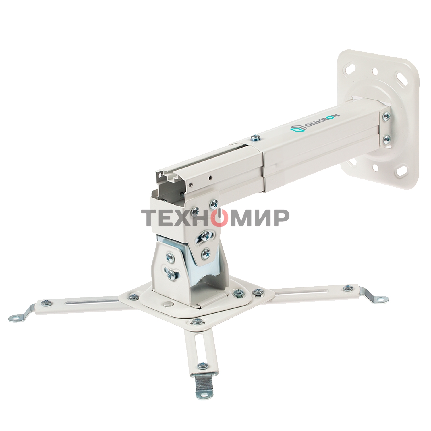 Потолочно-настенный кронштейн для проектора ONKRON K3A белый