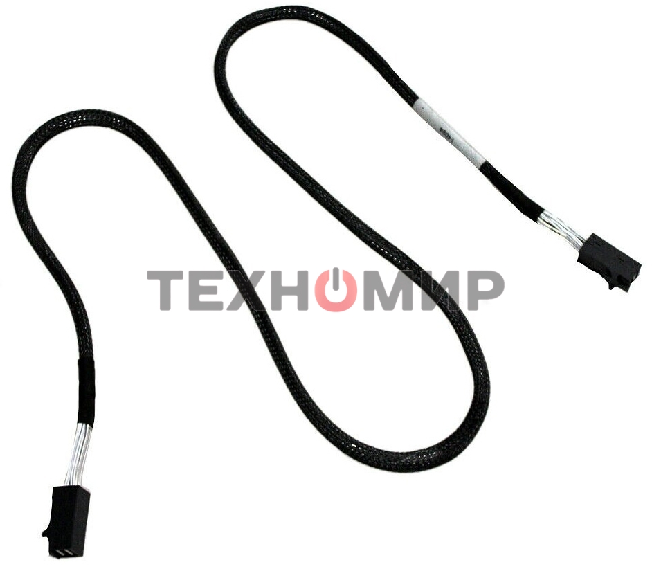 Кабель LSI CBL-SFF8643-10M (LSI00405) 100 см,наконечники: SFF8643(контроллер)-SFF8643(корзина)