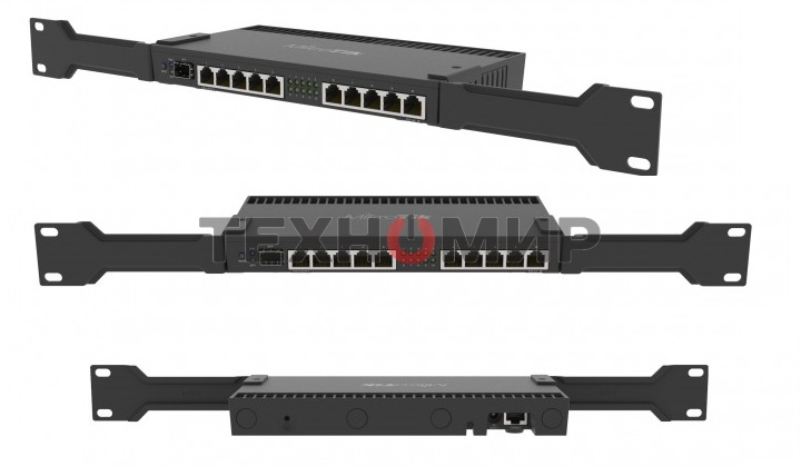 Маршрутизатор 1000M 10PORT 1SFP+ RB4011IGS+RM MIKROTIK