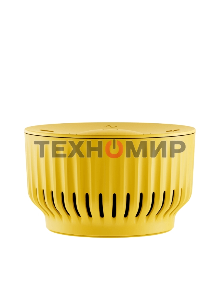 Умная колонка Sber SberBoom Mini, 5Вт, 1.0, мультирум, стереопара, детектор шума, световая индикация, Wi-Fi, Bluetooth 5.0, Салют, желтый