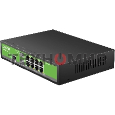 Коммутатор Digma DSP708G-2S-T135 (L2+) 8x1Gbит/с 2SFP 8PoE 8PoE+ 135W управляемый