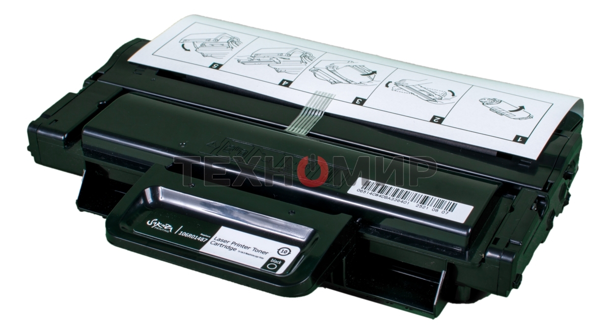 Картридж Sakura 106R01487 для Xerox WC 3210/3220, черный, 4100 к.