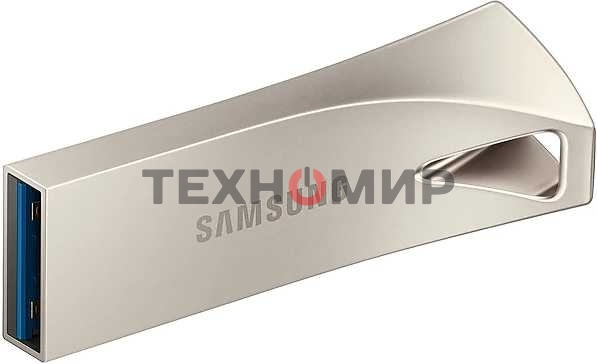 Флешка USB 64Gb USB Drive USB 3.1 Samsung BAR Plus (up to 300Mb/s) (MUF-64BE3/APC) серебристый