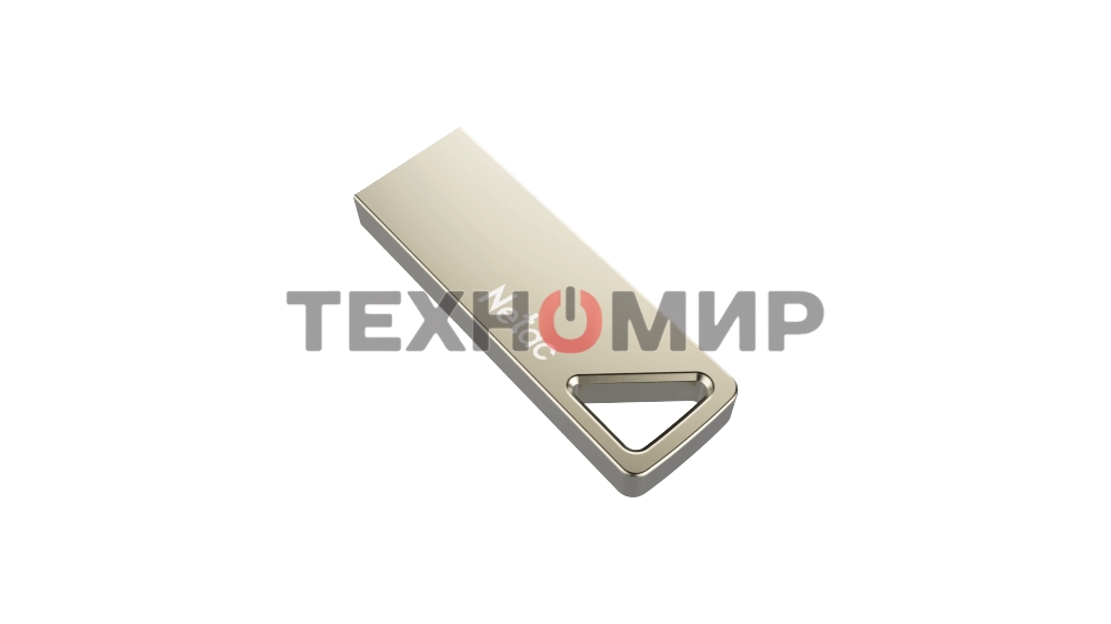 Флешка USB Netac U326 (NT03U326N-064G-20PN), 64Gb, USB 2.0, R/W 50/15, серебристый