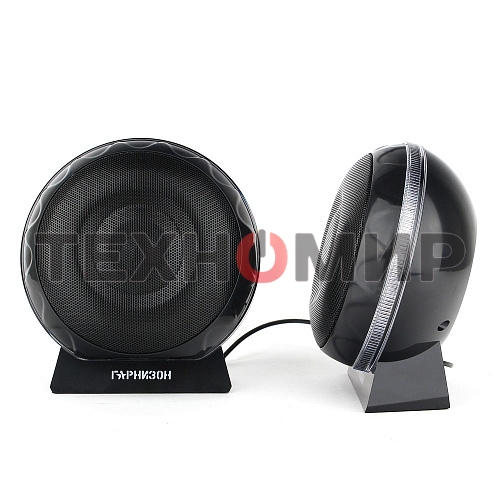 Акустическая система 2.0 Гарнизон GSP-150, черный, 6 Вт, FTB-динамики, материал- пластик, USB - питание