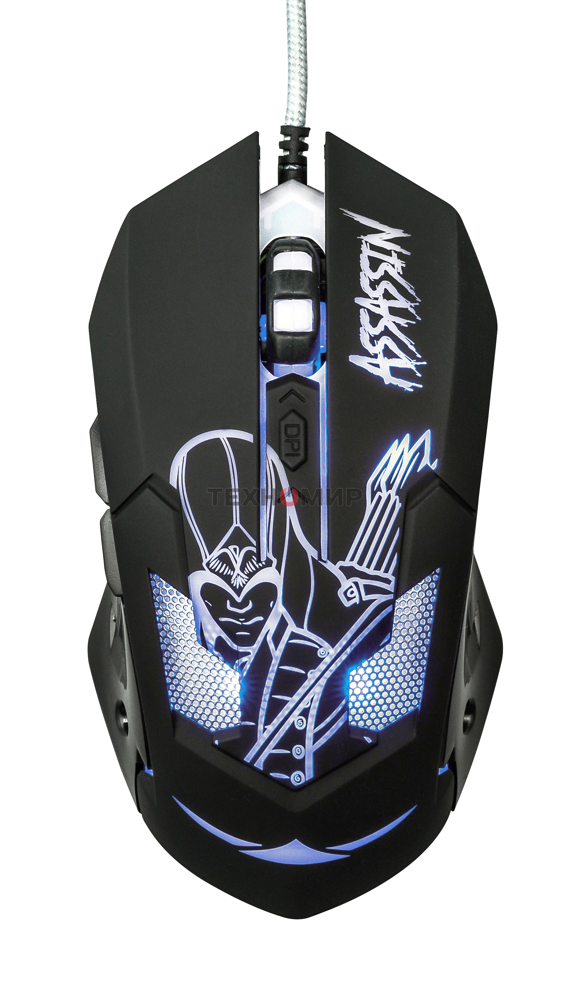 Мышь проводная Qumo Dragon War Assassin M33 черный, 3200 dpi, USB, кнопки - 6