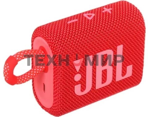 Портативная акустика JBL GO 3, красный