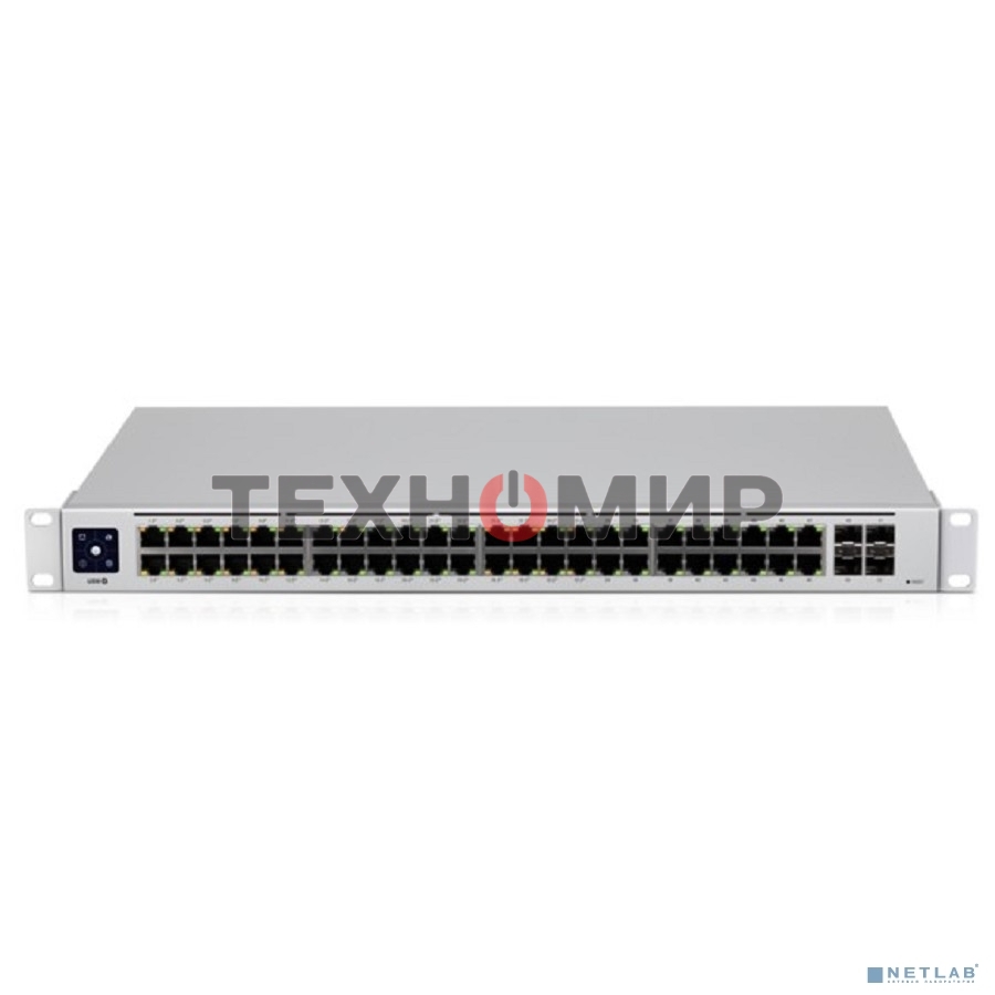 Коммутатор Ubiquiti UniFi USW-48-POE 4SFP 600W управляемый