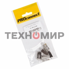 PROconnect Разъем RJ-45(8P8C) под витую пару, FTP экранированный, cat.5e, пакет, 5шт