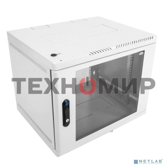 Шкаф телеком. настен, 6U, 600x650 дверь стекло (ШРН-6.650) (1 коробка)