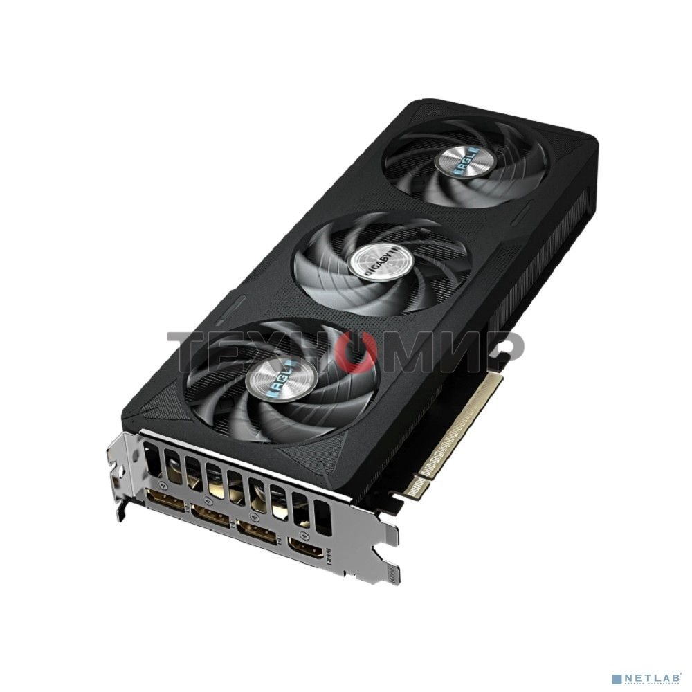 Видеокарта Gigabyte GeForce RTX 5060Ti Eagle Max OC, NVIDIA RTX 5060 Ti, 16G GDDR7, 128 бит, PCI-e 5.0, 1xHDMI, 3xDP, 2617 МГц