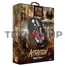 Мышь проводная Qumo Dragon War Assassin M33 черный, 3200 dpi, USB, кнопки - 6