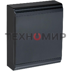 Корпус модульный IEK MKP13-N-01-24-41-K02 пл. нав. ЩРН-П-24 PRIME черный IP41