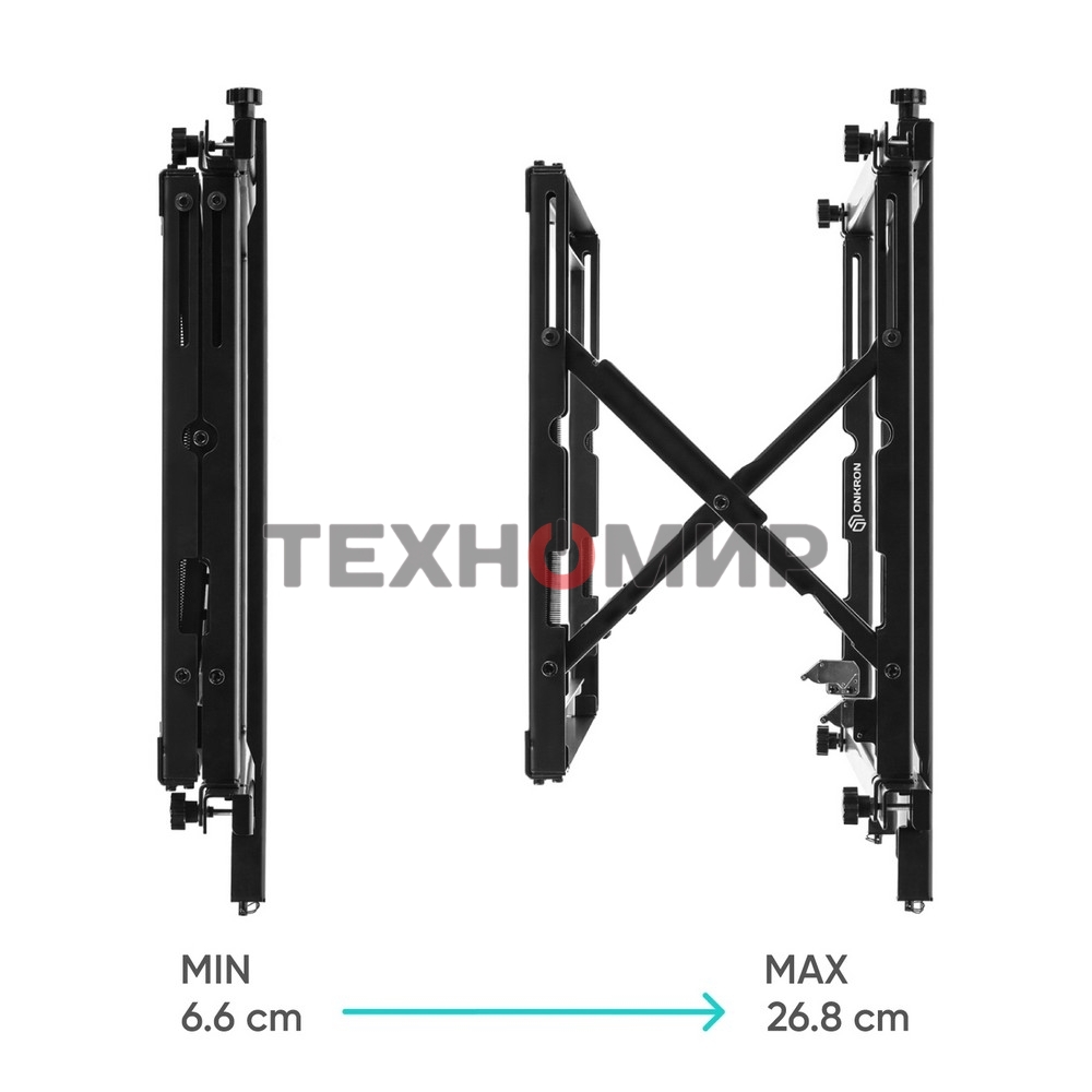 Настенное крепление ONKRON PRO7 Mдля видеостен 40”-70