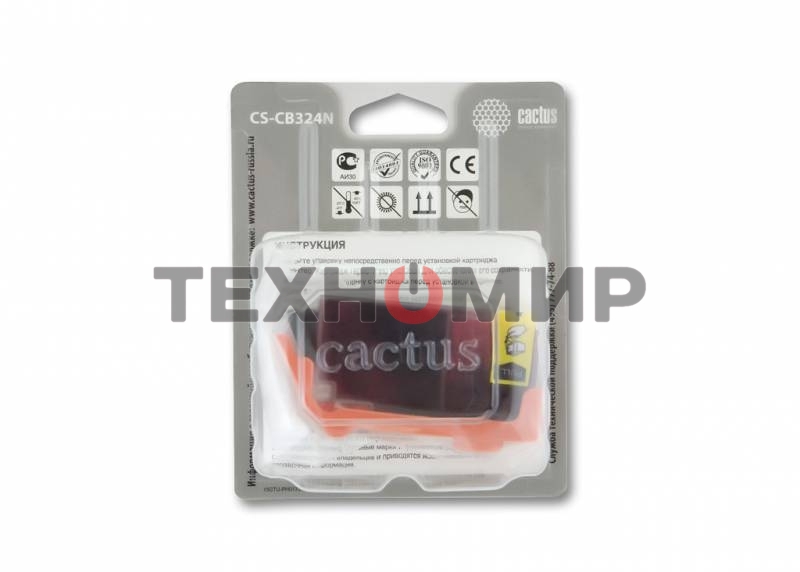 Картридж струйный Cactus CS-CB324N №178XL пурпурный (14.6 мл.) для HP PhotoSmart B8553/C5383/C6383/D5463