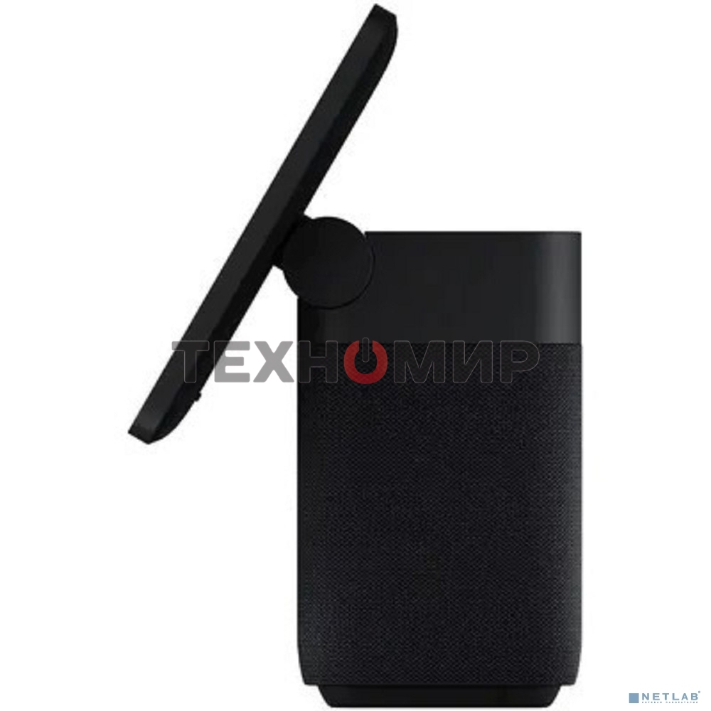 Умная колонка Яндекс Станция Дуо Макс, Zigbee, с дисплеем, 60Вт, с голосовым ассистентом Алиса на YaGPT, черный (YNDX-00055BLK)