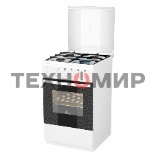 Газовая плита Flama FG 2411 W белый, конфорок 4 шт, духовка 50 л, 50 см x 85 см x 60 см