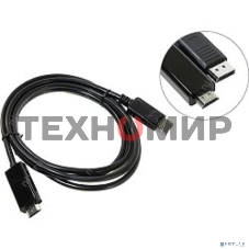 Кабель-переходник DisplayPort M-> HDMI M 1.8m Telecom [TA494)