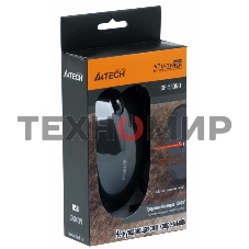 Мышь проводная A4Tech OP-530NU черный, 1200 dpi, USB, кнопки - 3