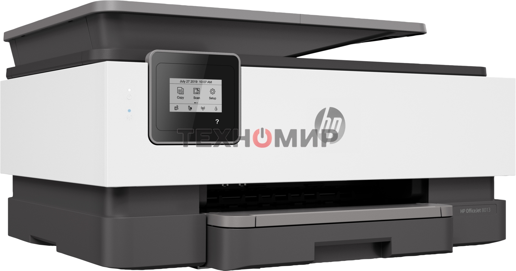МФУ струйное HP Officejet Pro 8013 (1KR70B), A4, цветной, печ. до 18 стр/мин. (ч/б) до 10 стр/мин. (цвет), скан. до 8 стр/мин. (ч/б) 3.5 стр/мин. (цвет), 1200 x 1200 dpi, Wi-Fi, Air Print