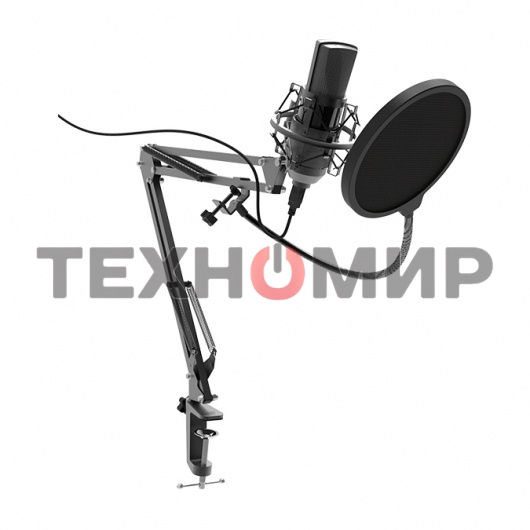 Микрофон Ritmix RDM-180 черный