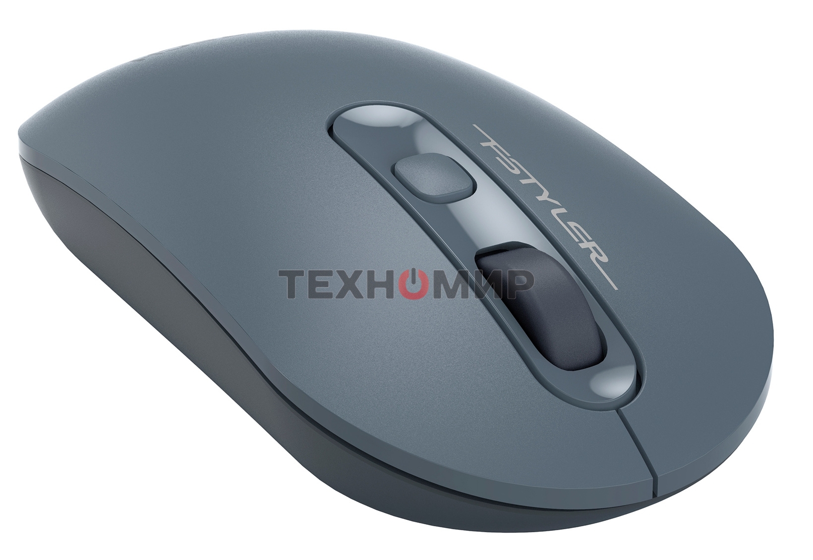 Мышь беспроводная A4Tech Fstyler FG20 пепельный/синий, 2000 dpi, радиоканал, USB, кнопки - 4